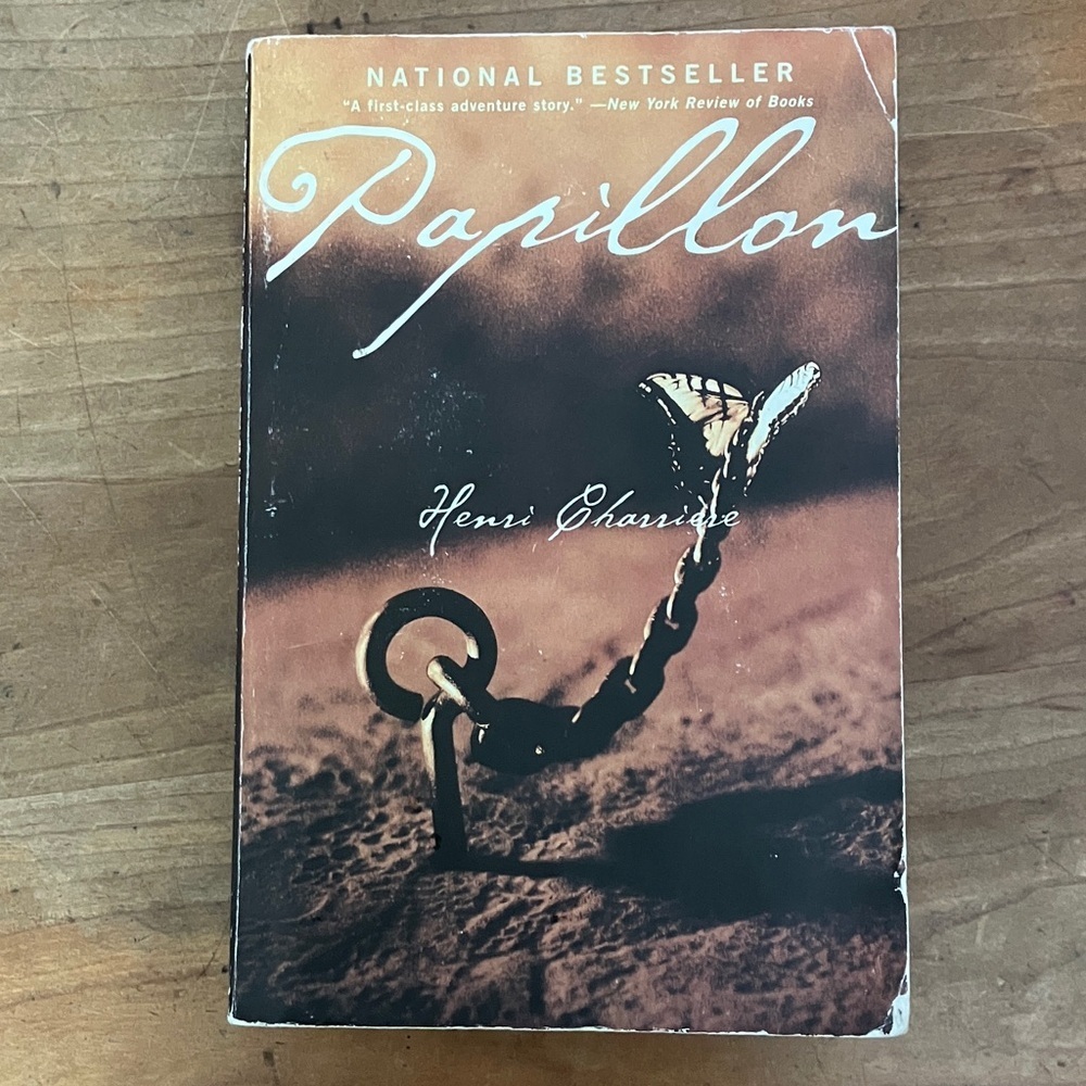 vintage Papillon memoir Book - Henri Charriere - paperback